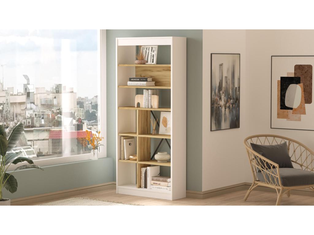 Vitrine Artigeo SC76 76x25x170 Blanc MZWR57595