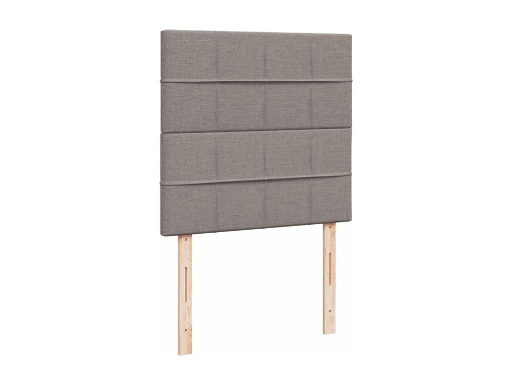 Sommier à Chezlova de lit avec matelas Chezlova 90x200 cm Tissu BNGF23227