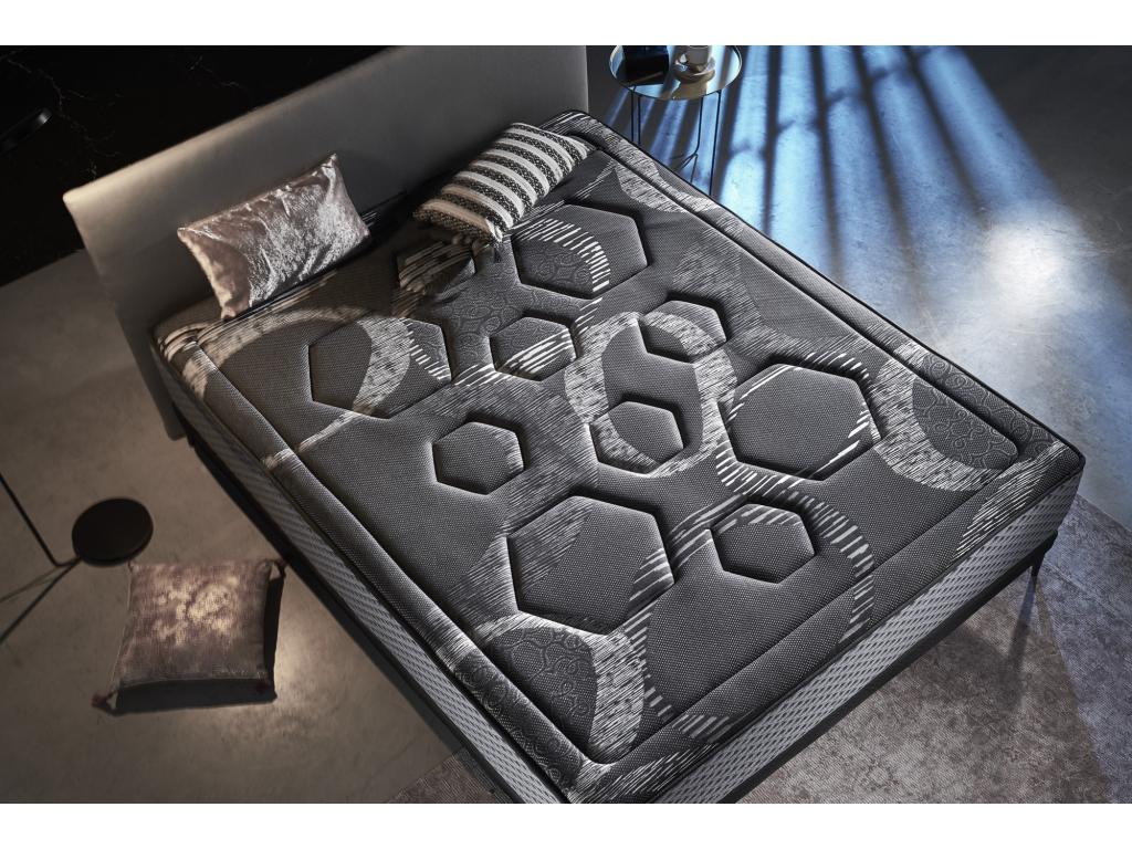 Matelas à ressorts ensachés 67.5x200 Graphène Nuit Chezlova Hauteur 30 /-2. SNVL09371