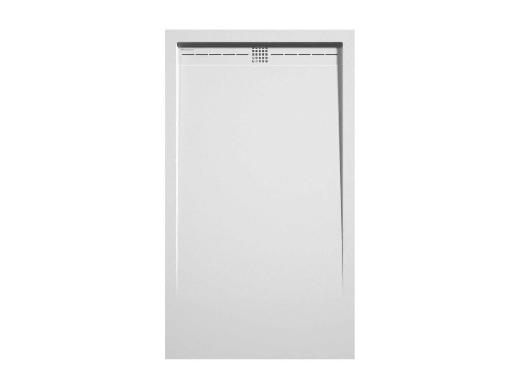 Receveur de douche Blanc finition Lisse Chezlova CACH grille de couleur - 180x70 cm KTVC87111