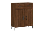 Buffet chêne marron 69,5x34x90 cm bois d'ingénierie XWSM62224