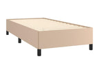 Cadre de lit sans matelas cappuccino 90x200 cm similicuir CILN27746