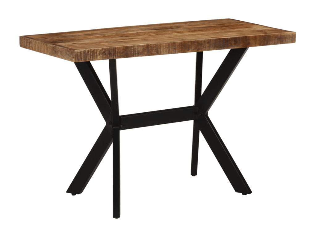 Table à manger 110x55x75 cm bois de manguier massif EXXJ36941