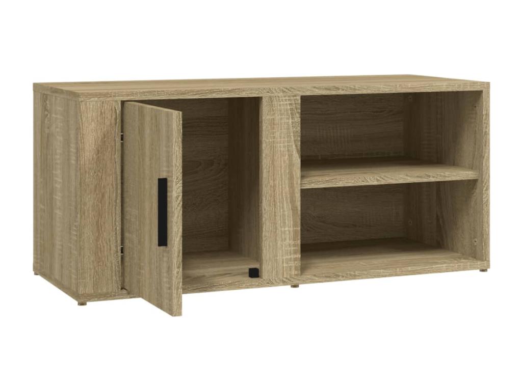 Meubles TV 2 pcs Chêne Chezlova 80x31,5x36 cm Bois d'ingénierie DIQW51462