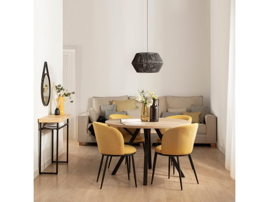 Chaise de salle à manger en tissu Artigeo 51x80 cm-Artigeo TFFA05893