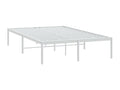 Cadre de lit métal blanc 120x190 SQLF83195