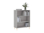 Bibliothèque Artigeo gris 69,5x32,5x90 bois d'ingénierie LMKK63357