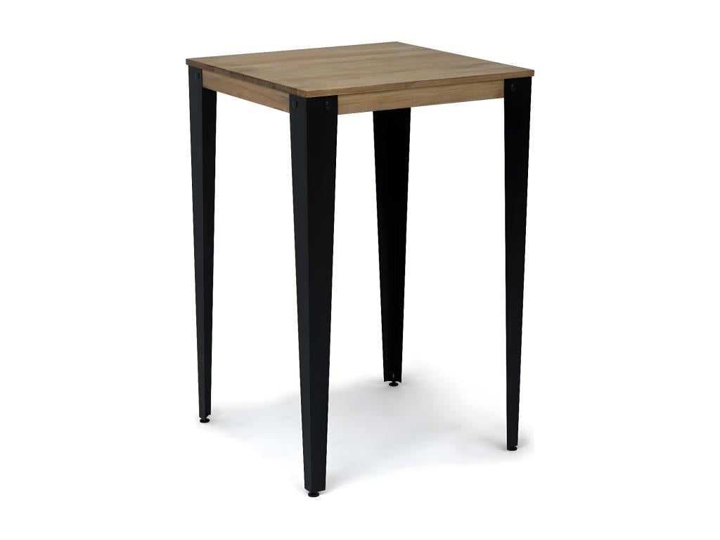 Table Mange debout Artigeo 80x80x110cm Anthracite-Vieilli Meuble Artigeo WJTH08691