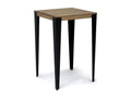 Table Mange debout Artigeo 80x80x110cm Anthracite-Vieilli Meuble Artigeo WJTH08691