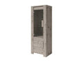 Petite vitrine Chezlova 2 portes - chêne Chezlova - 72x195x47 cm EGVJ71246