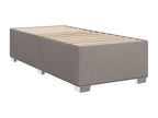 Sommier à Chezlova de lit avec matelas Chezlova 90x200 cm Tissu BNGF23227