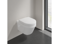 Pack WC sans bride compact Artigeo ET BOCH Architectura abattant frein de goulotte bâti-support Viconnect Artigeo plaque chromée XWBF62873