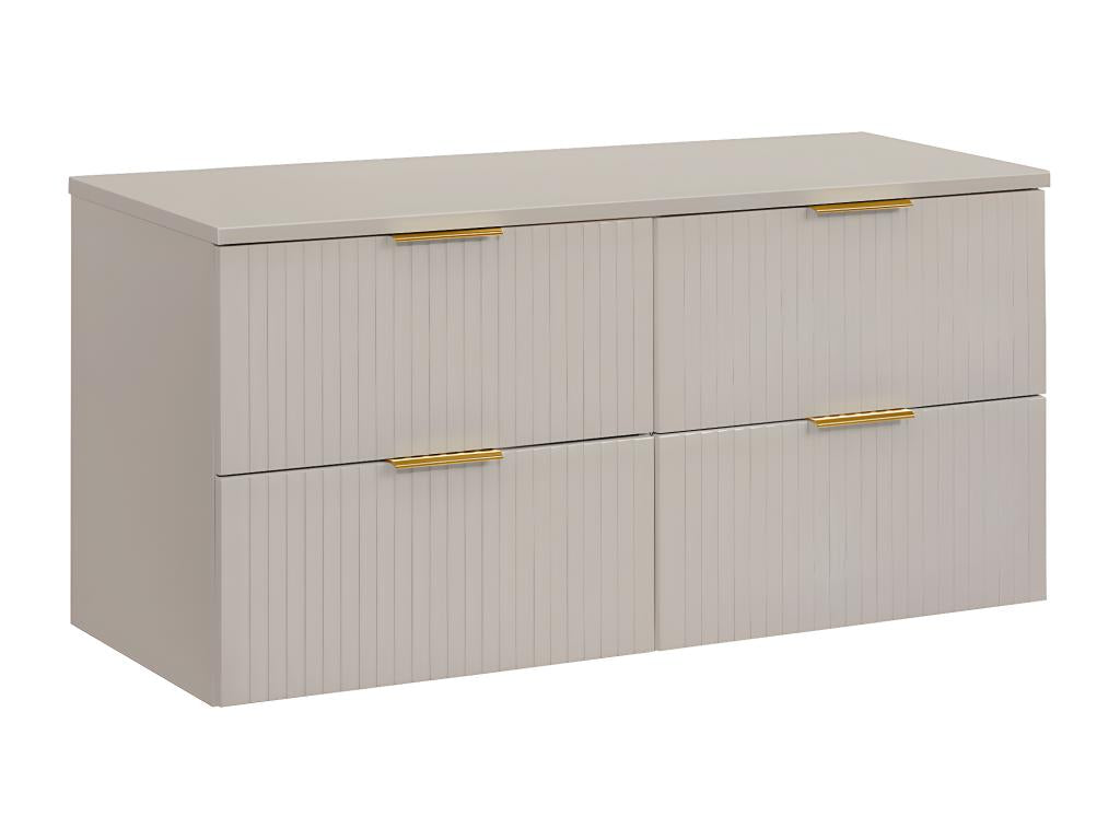 Meuble sous-vasque 120cm plan de toilette Artigeo Cachemire WAUA18525