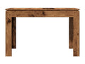 Table à manger vieux bois 120x60x76 cm bois d'ingénierie DNME18032
