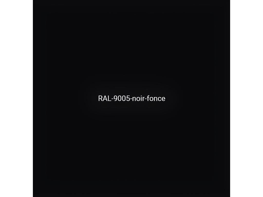 Receveur de douche Noir finition Lisse Chezlova CACH grille de couleur - 200x70 cm EBNB90909