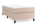 Lit à sommier tapissier avec matelas Cappuccino 100x200 cm LIAB79336