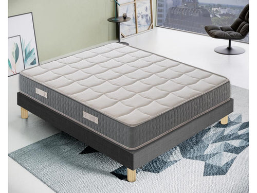 Artigeo - Matelas mousse mémoire - hauteur 21 cm - 11 zones différenciées - mémoire 4 cm 90x190 JCCQ41887