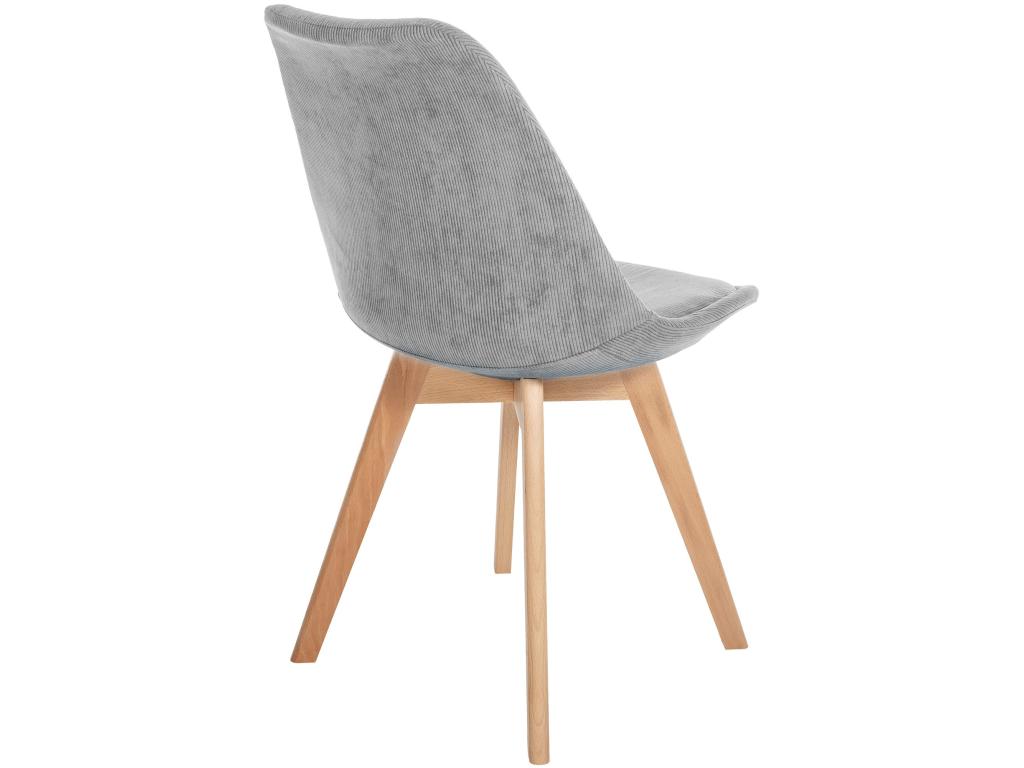 Chaise de salle à manger - Artigeo / Bois - Gris clair - Artigeo AAJX29200