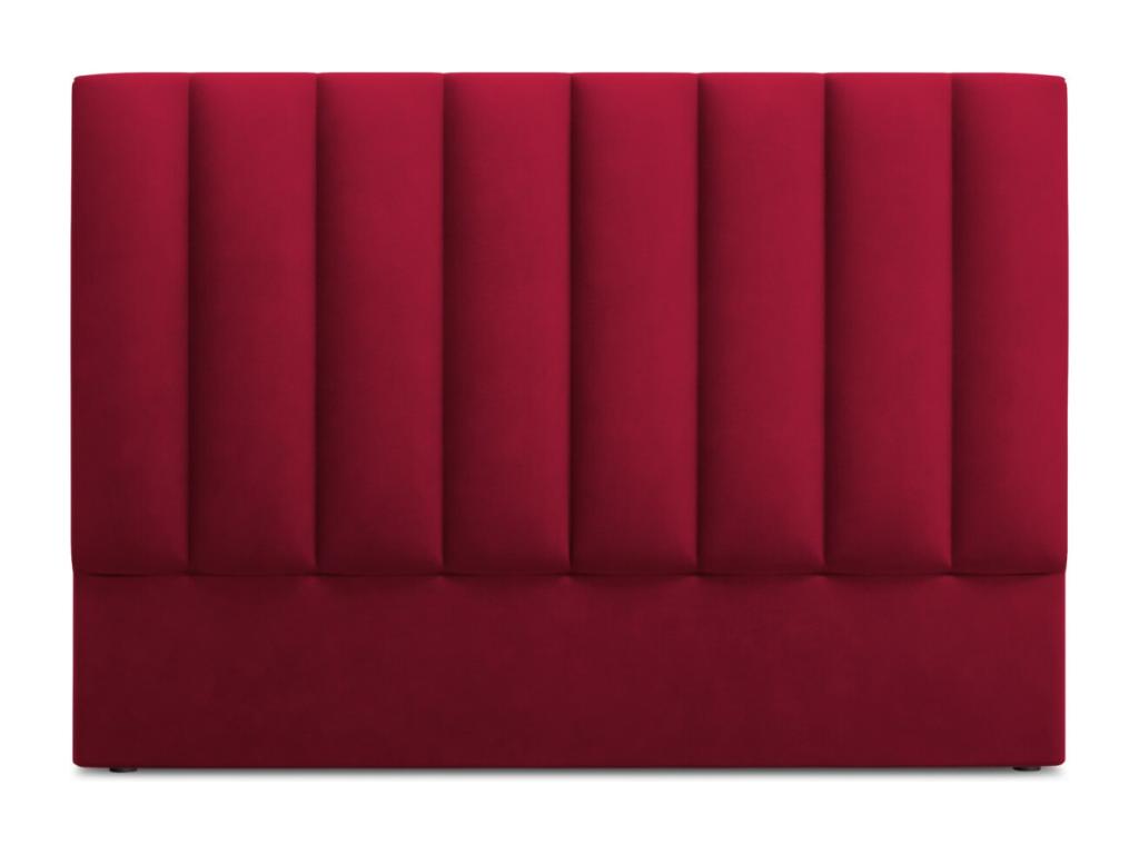 Decohaute - Tête de lit Decohaute 160x120cm en velours rouge - 160x8x120cm MEPO05210