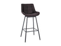 Tabouret de bar - Similicuir - Marron - Chezlova FPXG37064