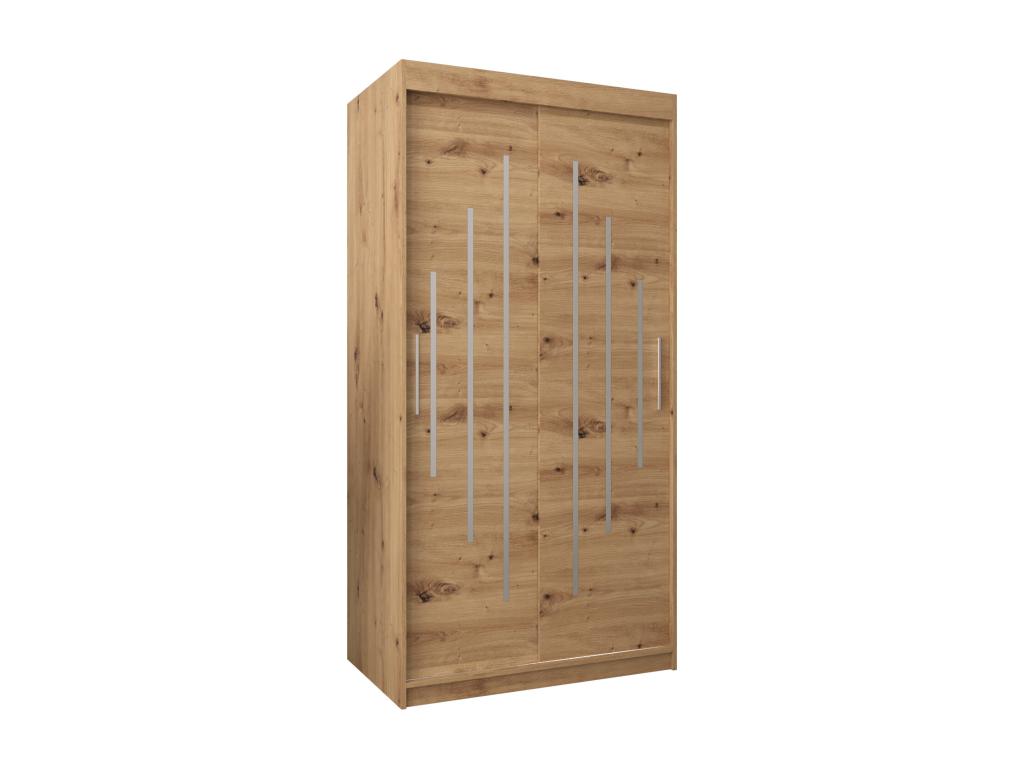 ARMOIRE Chezlova À PORTES COULISSANTES 200/100/62 2 Portes Chezlova DLAW75314