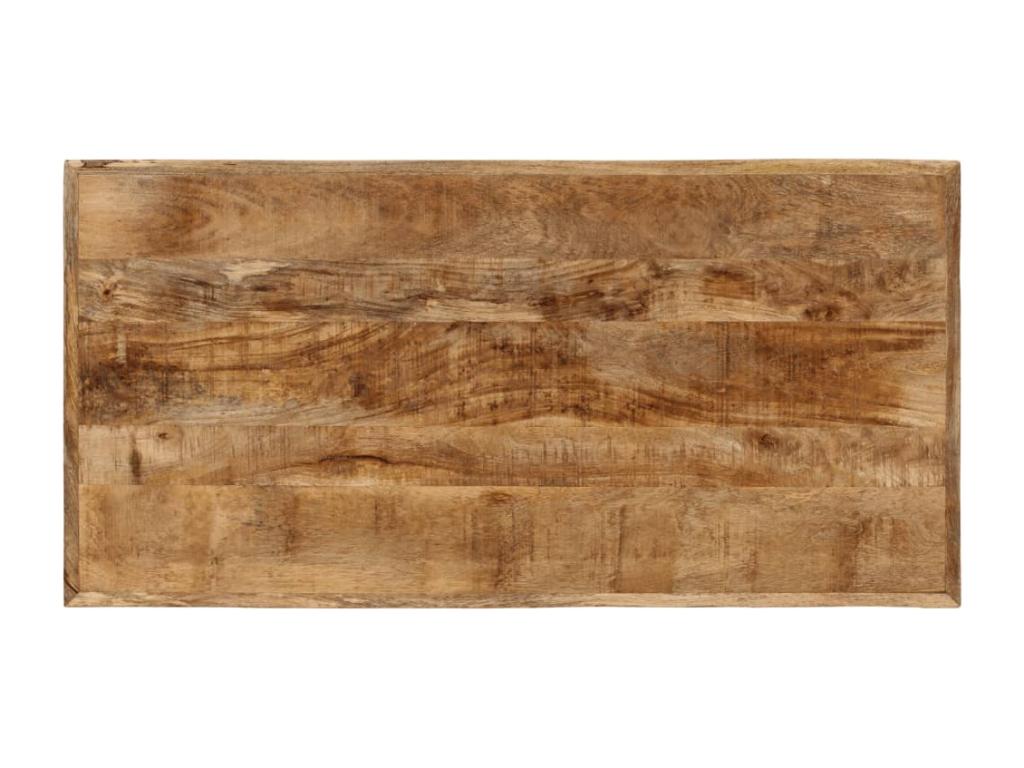 Table à manger 110x55x75 cm bois de manguier massif EXXJ36941