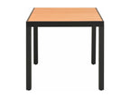 Chezlova Premium - Table de jardin Marron 80x80x74 cm Aluminium et Chezlova TKPR04748
