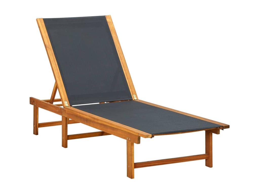 Transat chaise longue bain bois marron 40x40x40 cm 02 0012604 VAIL58630