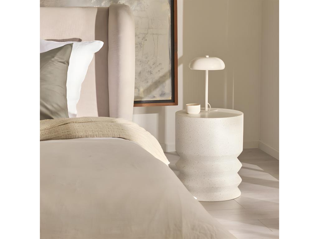 Decohaute - Tabouret en Decohaute H46cm - Blanc LWEA95146