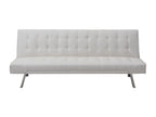 Canapé convertible Chezlova en simili blanc Chezlova NFGV77418