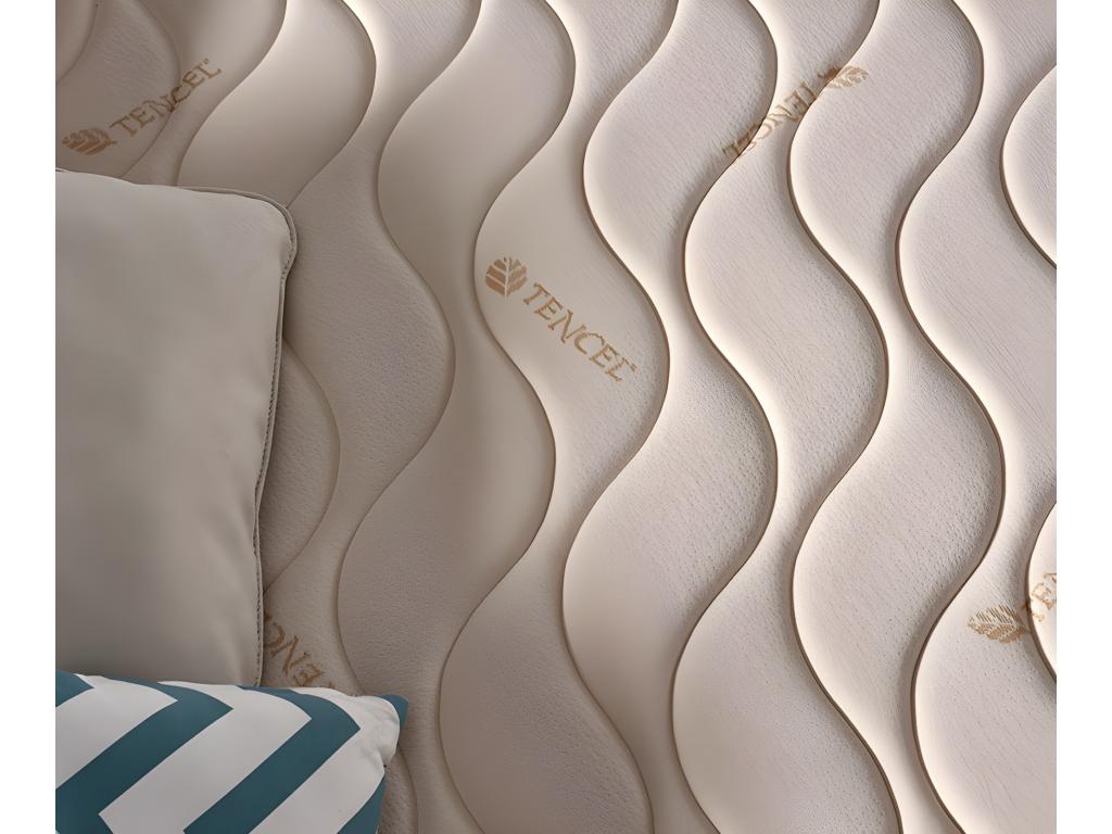 Matelas à Mémoire de Forme Luxe ECO Tencel Ignifuge 80x180 20cm /2 MEAD68844
