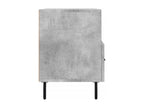 Meuble TV Gris béton 80x36x50 cm Bois d'ingénierie FAYI39437