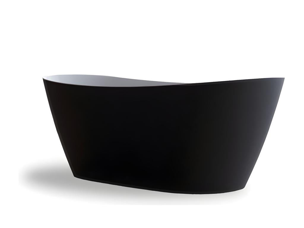 Baignoire îlot Chezlova Noire Mate 170x80cm par Chezlova OEMG14758