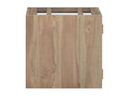 Armoire murale de salle de bain 46x25,5x40 cm Bois teck massif JWVL33154