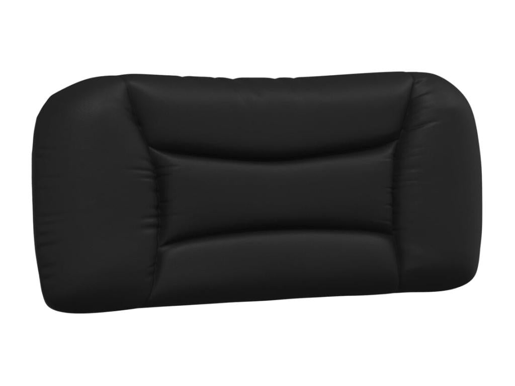 Lit avec matelas noir 90x200 cm similicuir XYGL52826