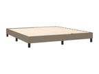 Lit à sommier tapissier avec matelas Artigeo 180x200 cm Tissu NVNR40903