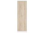 Armoire colonne 1 porte Artigeo Blanc et Bois FYFV87240