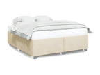 Cadre de lit Crème 180x200 cm Tissu MYYU05883