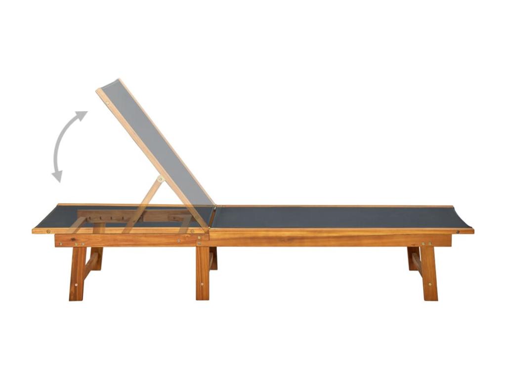 Transat chaise longue bain bois marron 40x40x40 cm 02 0012604 VAIL58630