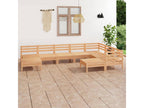 Salon de jardin 9 pièces Bois de pin massif RZCG45067