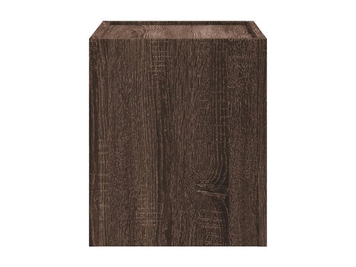 Artigeo Premium - Table de chevet murale chêne marron 45x30x35 cm TAXB52510
