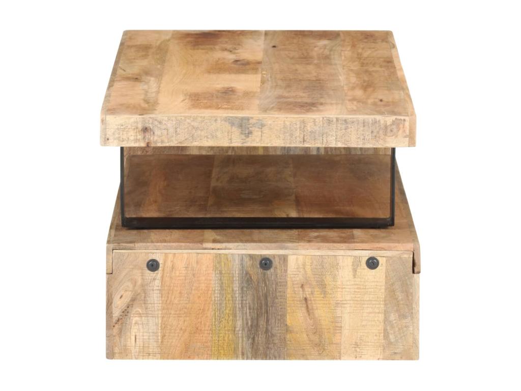 Ensemble de table basse 2 pièces Bois de manguier massif IYSA17277