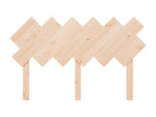 Tête de lit 132x3x81 cm Bois massif de pin LWWN69602