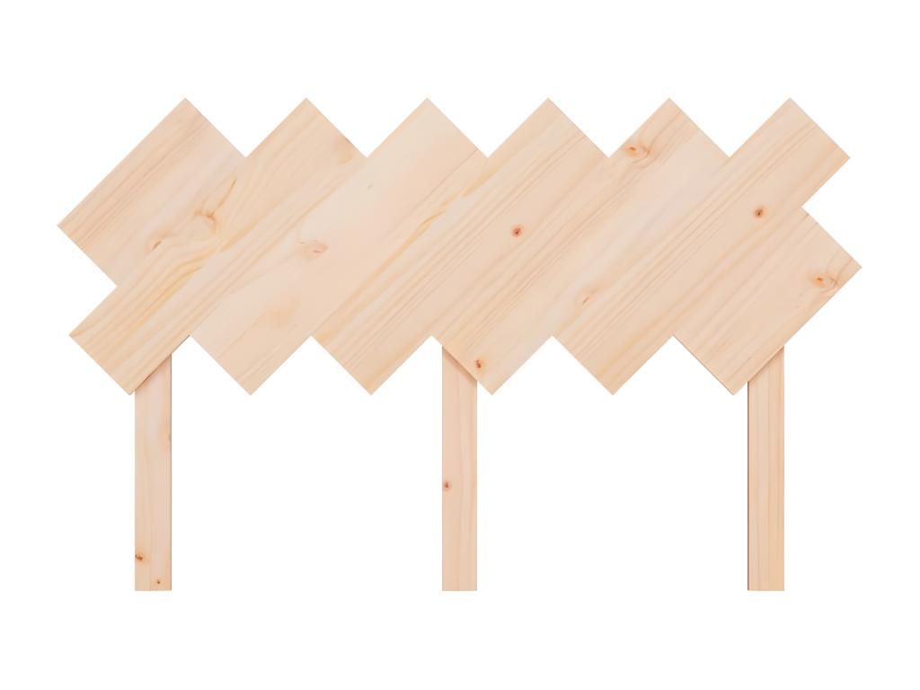 Tête de lit 132x3x81 cm Bois massif de pin LWWN69602