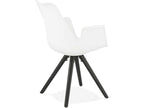 Fauteuil design Artigeo noir ZXRP23199