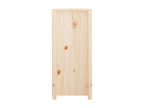 Armoire latérale 100x40x90 cm Bois de pin massif QRBX84306