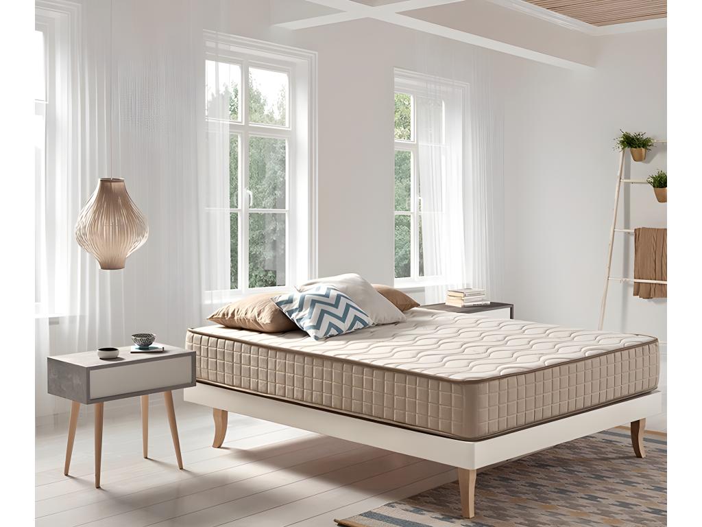 Matelas à Mémoire de Forme Luxe ECO Tencel Ignifuge 80x180 20cm /2 MEAD68844