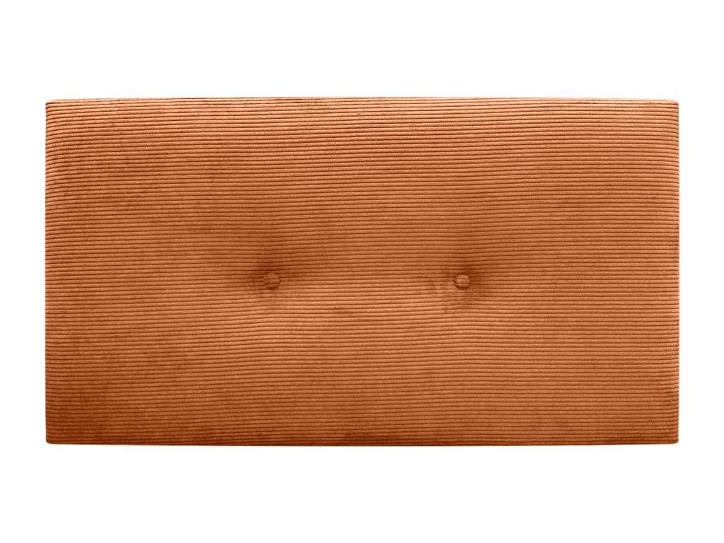 Artigeo Tête de Lit Velours Côtelé Uni avec Boutons 95x60 Lits 80/90 - Artigeo KMZK73389