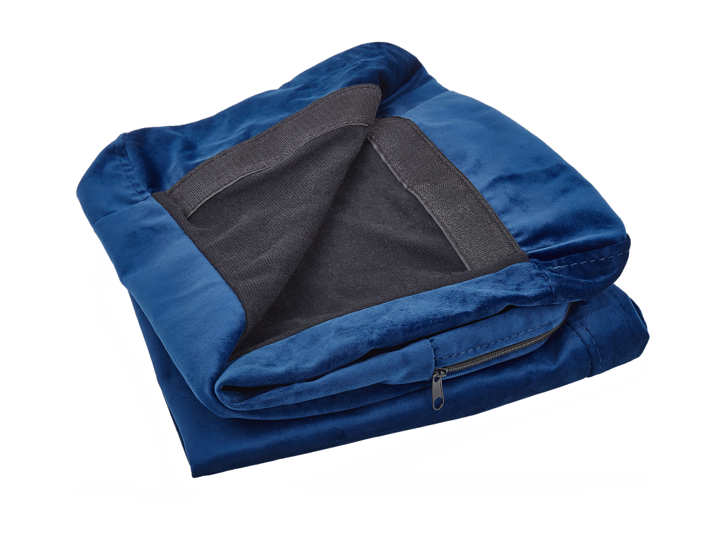 Housse de canapé 2 places Artigeo Velours Bleu marine HRXX26440