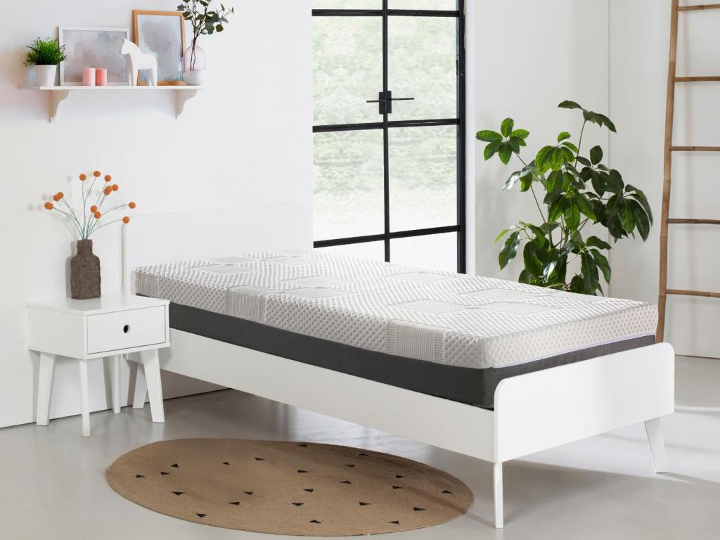 Matelas 70x190 Chezlova LATEX Épaisseur 20 CM déhoussable noyau en latex YWWK14319